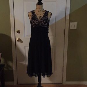 Black & Nude Cocktail Dress- Worn once